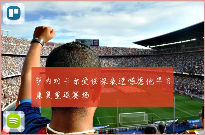 萨内对卡尔受伤深表遗憾愿他早日康复重返赛场